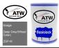 Preview: Dodge, Deep Grey(Wheel Color), ZSP-W: 500ml Lackdose, von ATW Autoteile West.